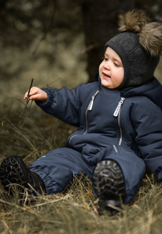 Mikk-Line - Schneeanzug Baby blau