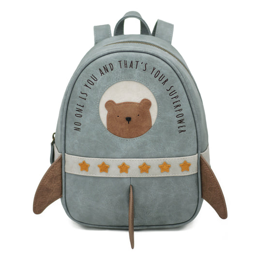 Little Who Rucksack Große Rakete Cooper Himmelblau
