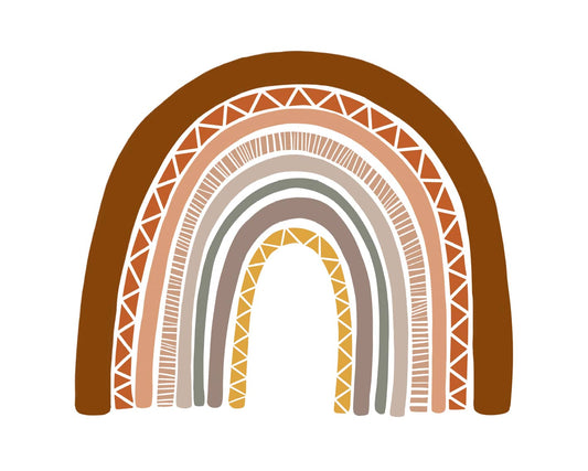 Chimpy Toys Rahmen-Regenbogen Poster