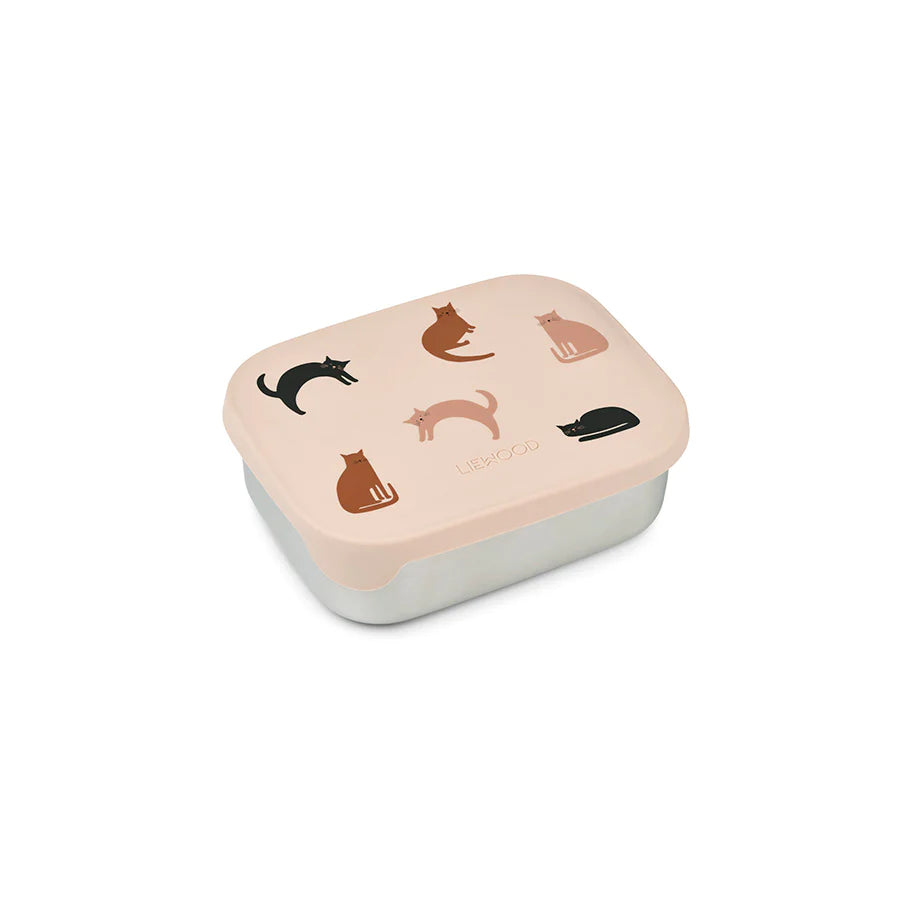 Liewood Arthur Lunchbox Miauw Apple blossom mix