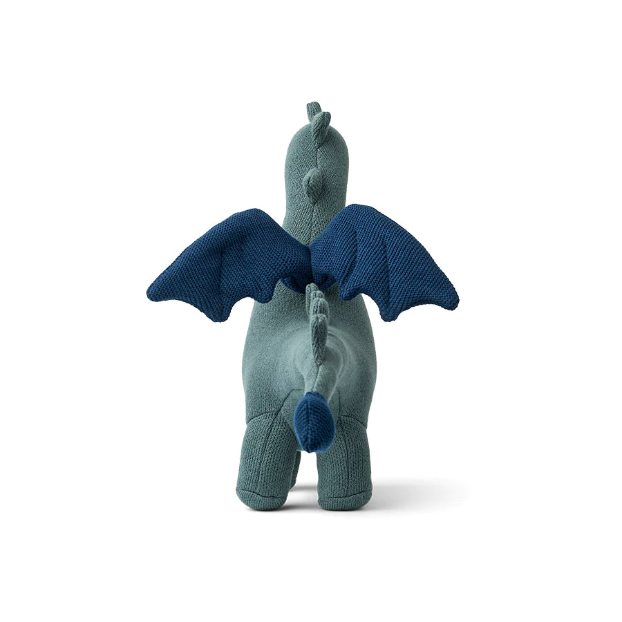 Liewood Asher Drache, whale blue mix Kuscheltier