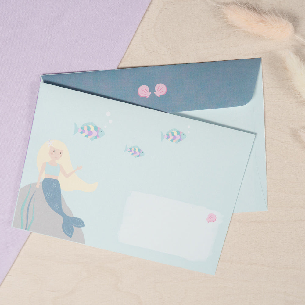Mintkind Briefpapier Meerjungfrau