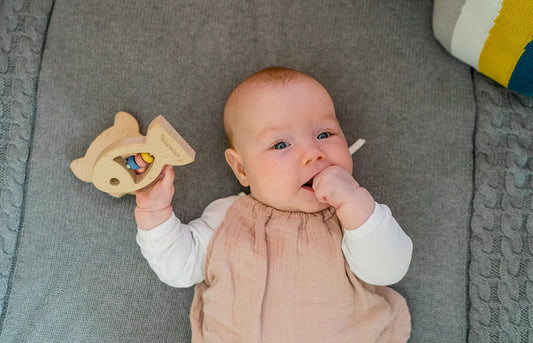 Kindsgut Beißring Fisch oder Bär