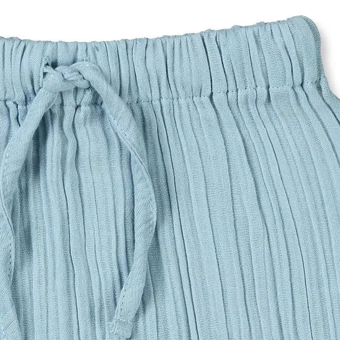 Sense Organics Baby Shorts Charlie dusty blue