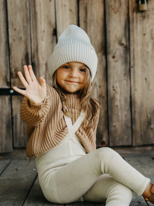 Silly Silas Leggings aus Merinowolle Cream Blend