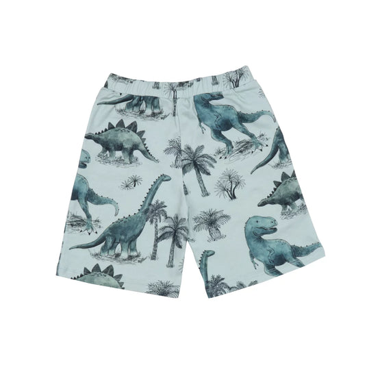 Walkiddy Shorts Dinosaurierland mintgrün