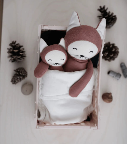 Fabelab Kuscheltier Fuchs Clay