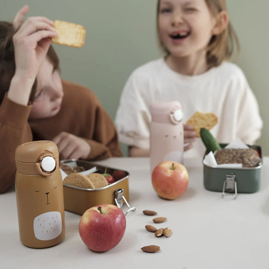 Fabelab Trinkflasche Bär ochre, 320ml