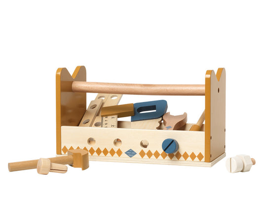 Fabelab Meine erste Werkzeugkiste aus Holz