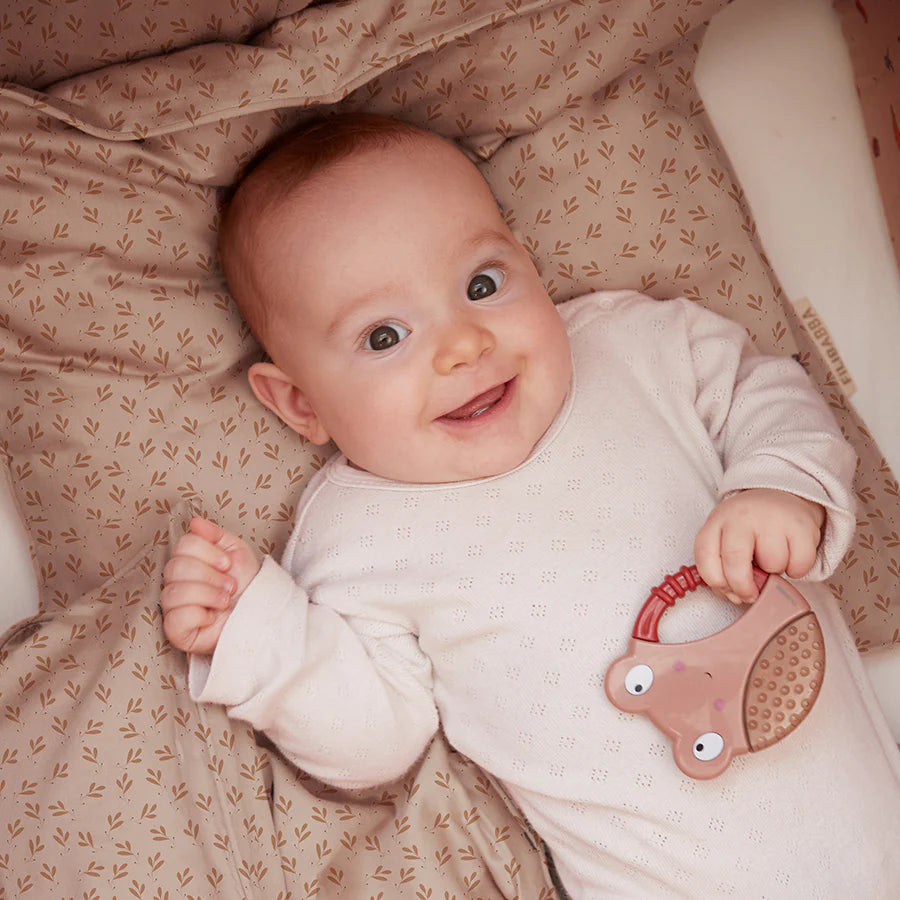 Filibabba Kühlbeißringe Biene und Raupe Set