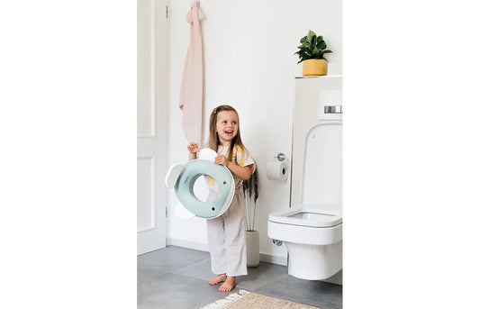 Kindsgut Toilettenaufsatz Wal aquamarin