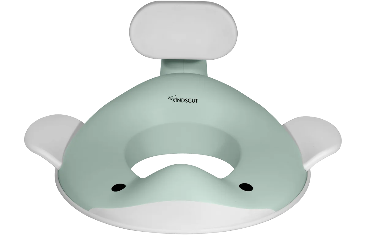 Kindsgut Toilettenaufsatz Wal aquamarin