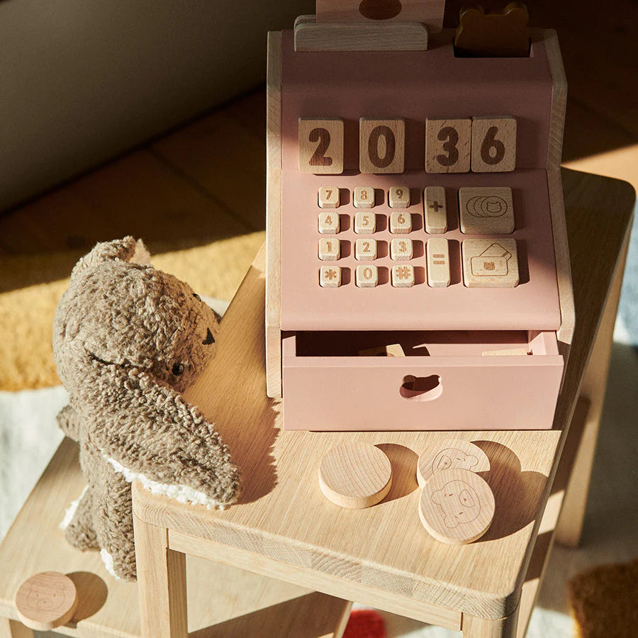 Liewood Spielkasse aus Buchenholz Buck Cash Register Tuscany Rose