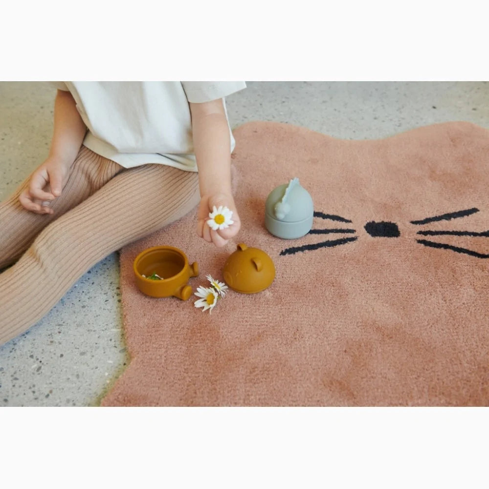 Liewood Katzenteppich Jena Cat Rug Tuscany Rose multi mix