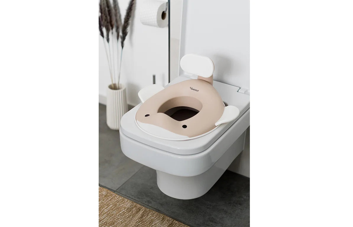 Kindsgut Toilettenaufsatz Wal sand