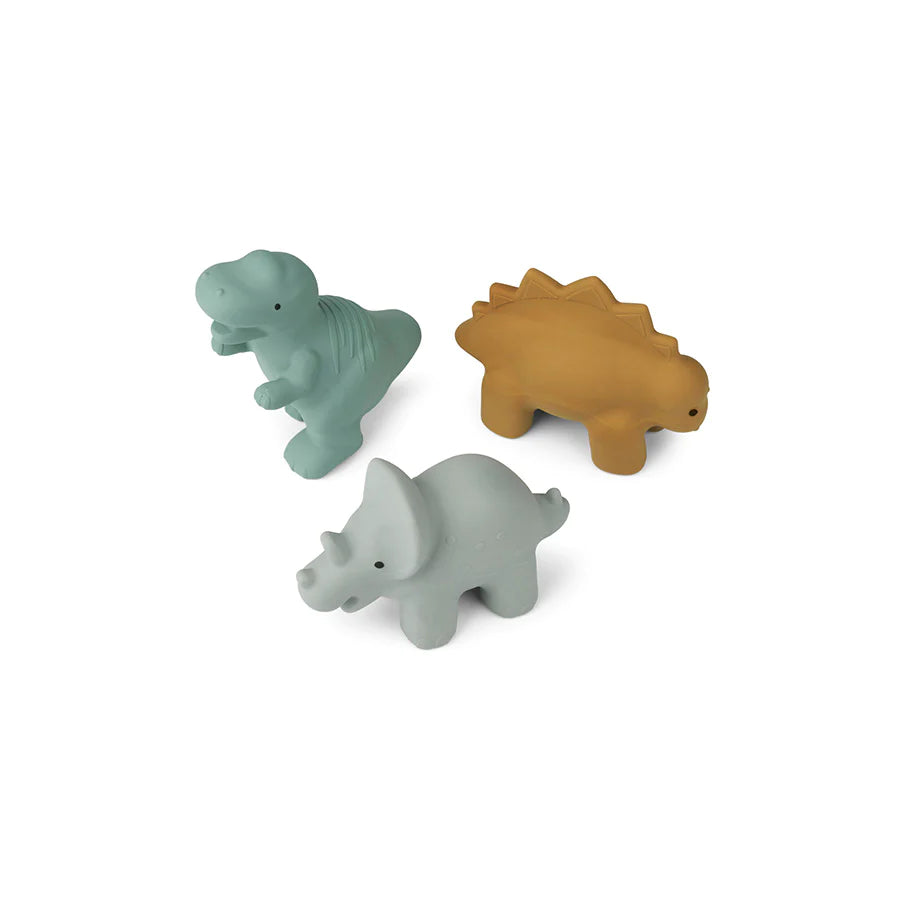 Liewood David Badespielzeug Dino blue multi mix 3-Pack
