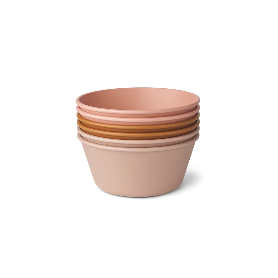 Liewood Irene Schüsseln 6er-Set Rose Multi