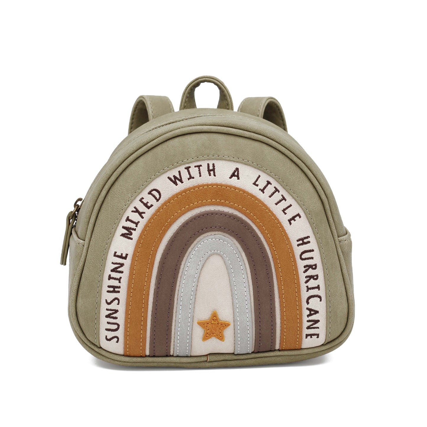 Little Who Kinderrucksack Kleiner Regenbogen Lui grün