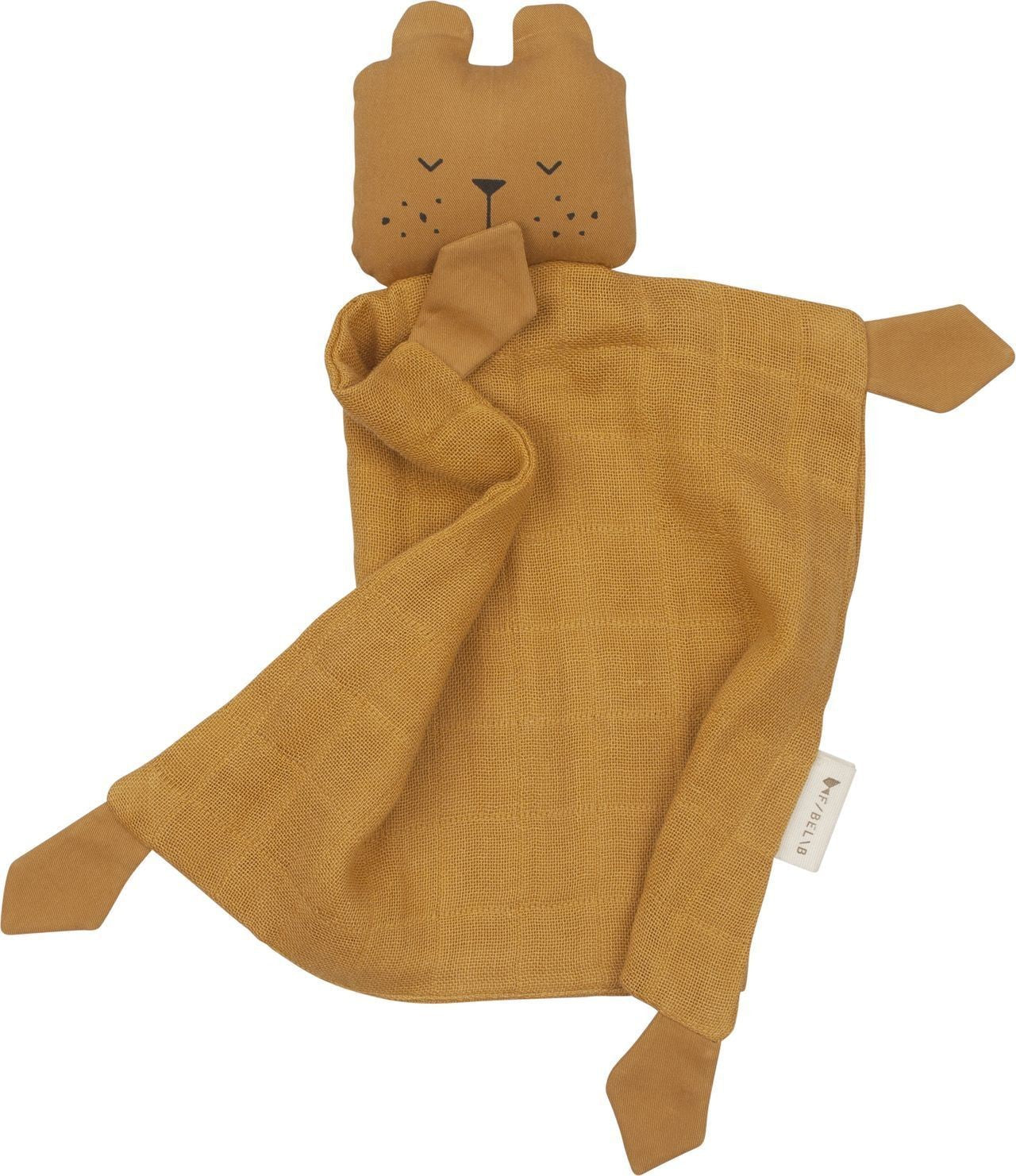 Fabelab Kuscheltuch Bär Ochre
