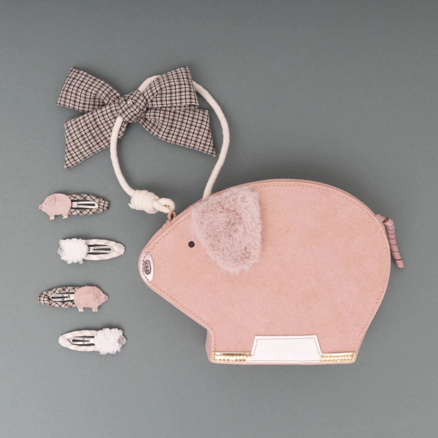 Mimi & Lula Handtasche Schwein rosa