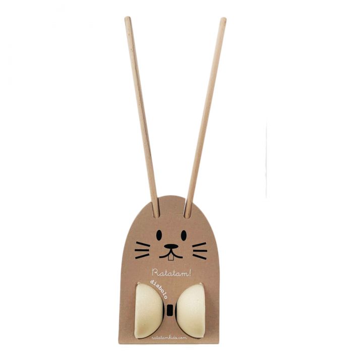 Ratatam! Diabolo beige Geschicklichkeitsspielzeug