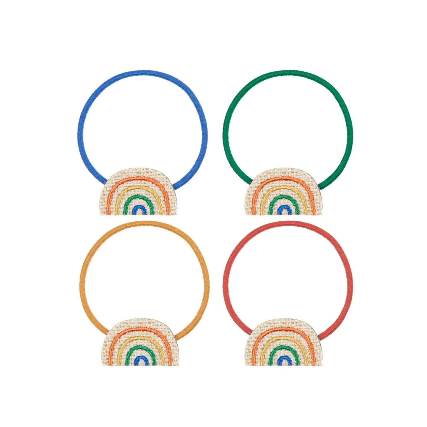 Mimi & Lula Regenbogen Haargummis 4er Pack