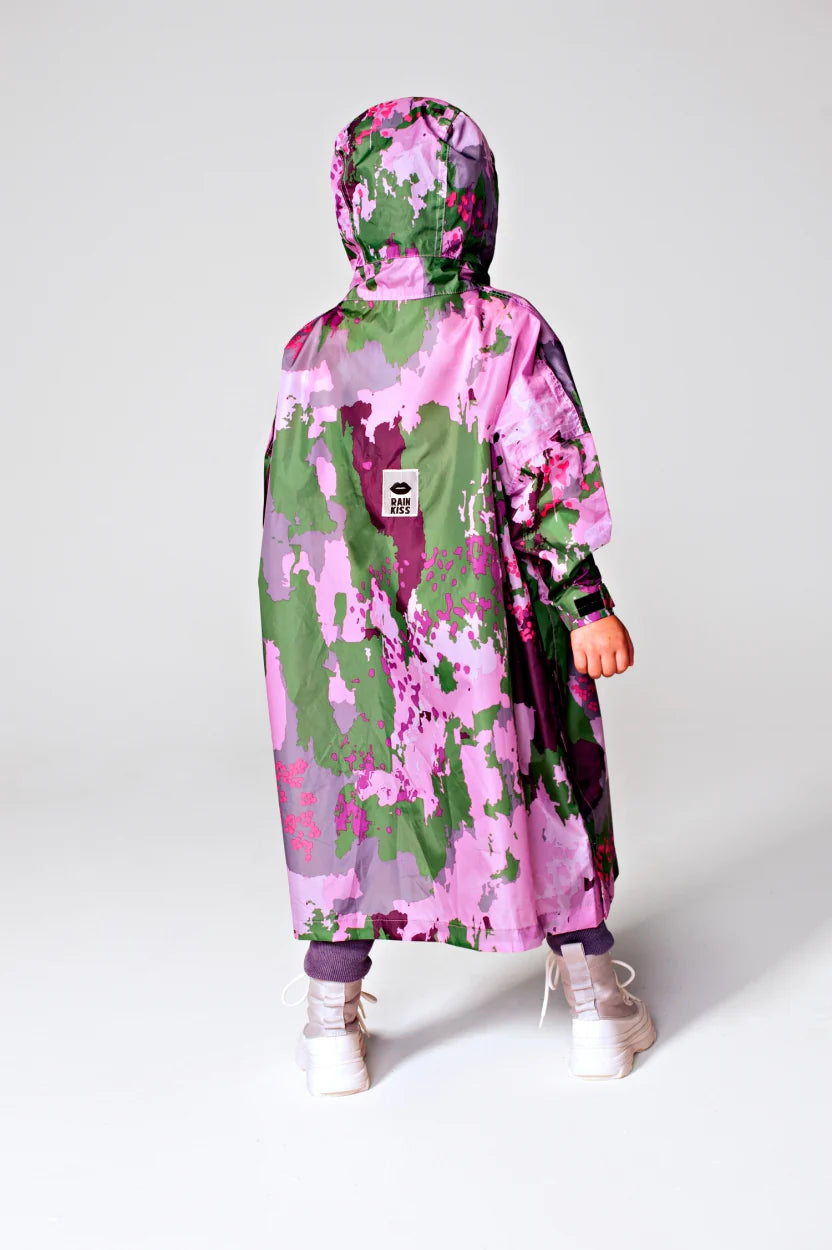 Rainkiss Regenponcho Spring Camo
