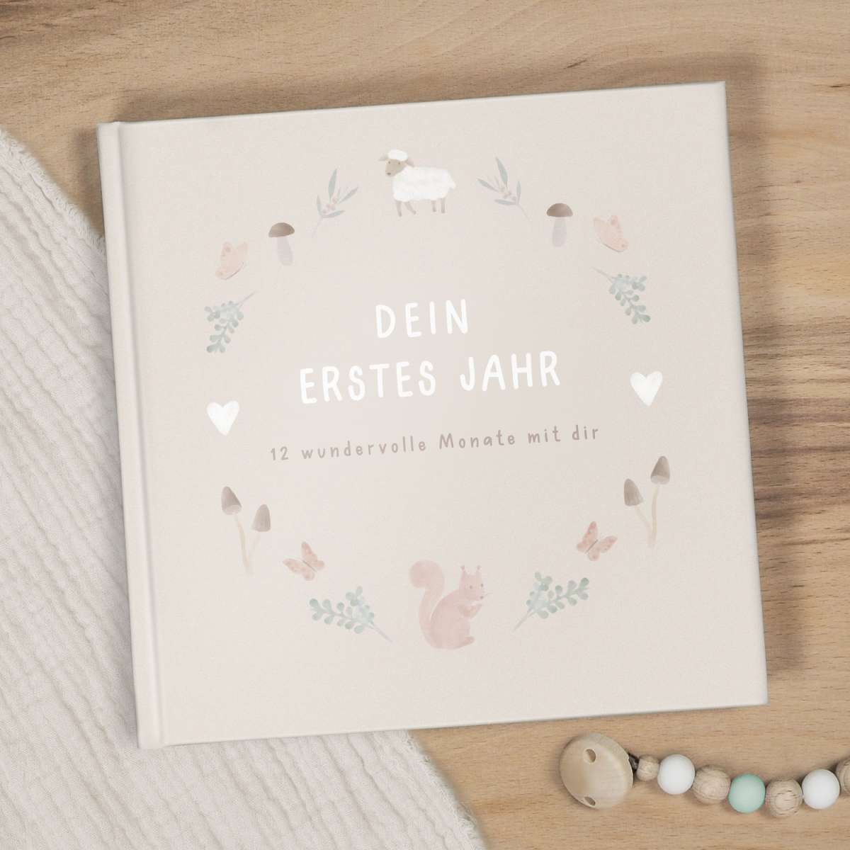 Mintkind Babytagebuch "Dein erstes Lebensjahr" Wald