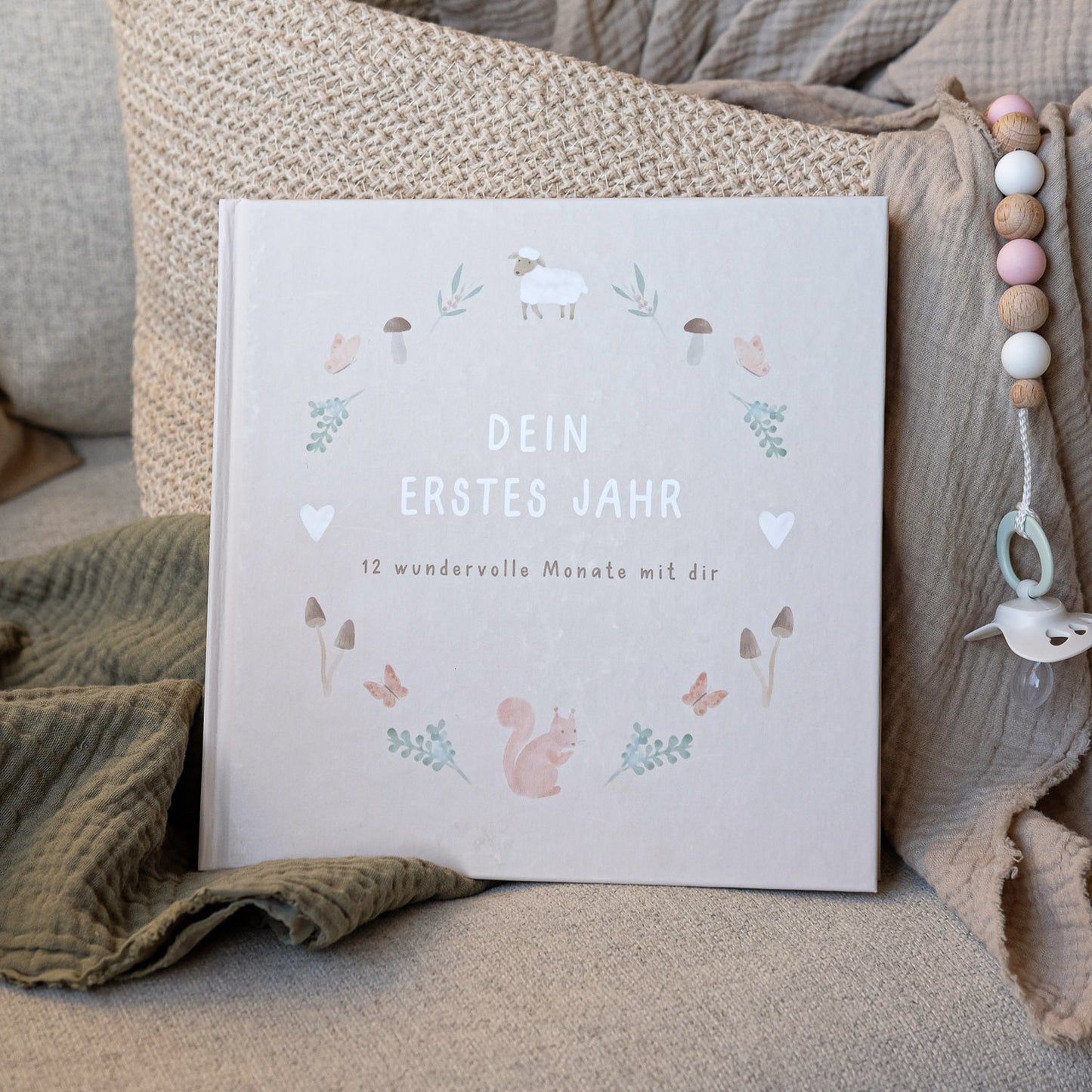 Mintkind Babytagebuch "Dein erstes Lebensjahr" Wald