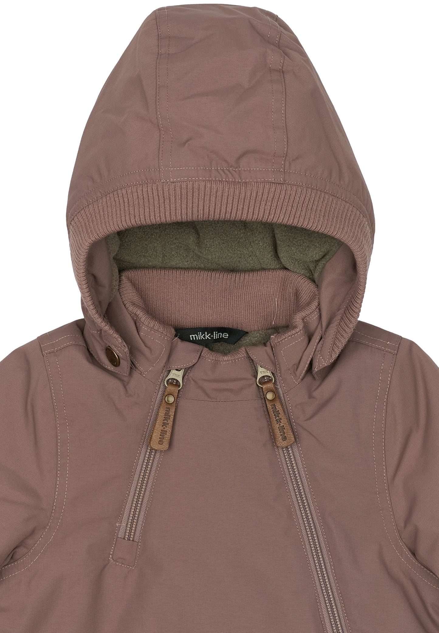 Mikk Line Nylon Baby-Jacke Solid, Twilight Mauve