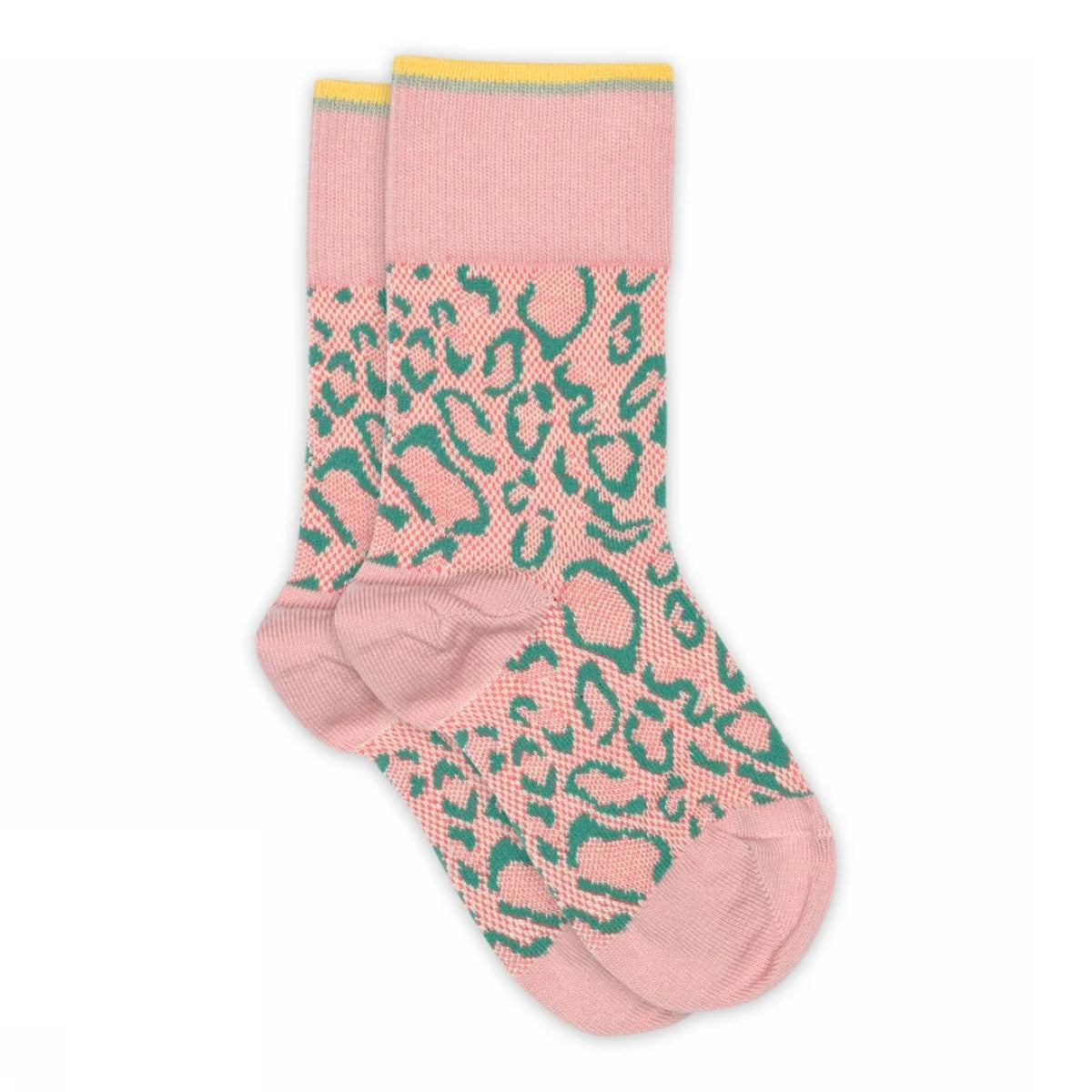 MP Denmark Leoni Socks silver pink, leo rose grün, Socken