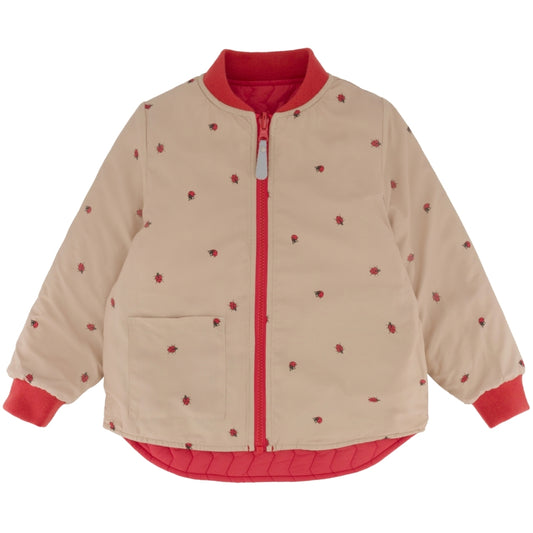Mikk-Line Wendejacke, cayenne Marienkäfer, rot, Jacke