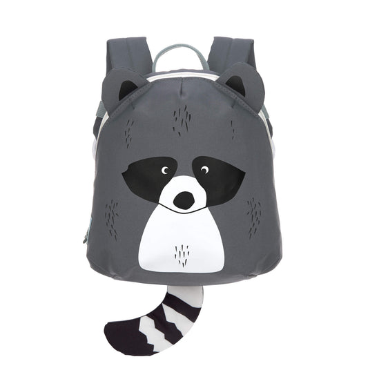 Lässig Rucksack, Tiny Backpack, Waschbär grau
