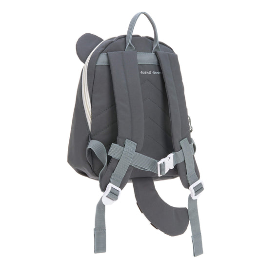 Lässig Rucksack, Tiny Backpack, Waschbär grau