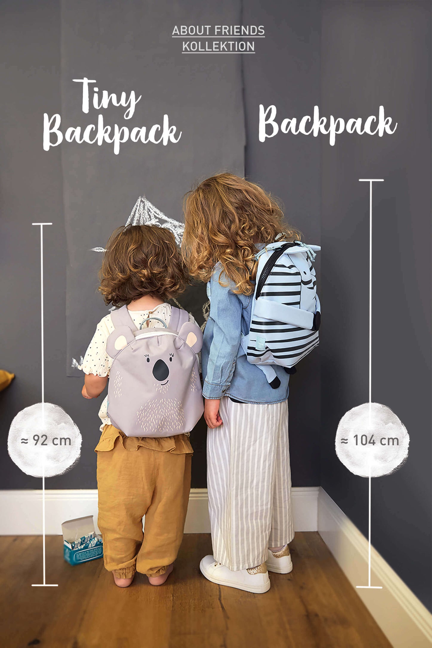 Lässig Rucksack, Tiny Backpack, Koala grau