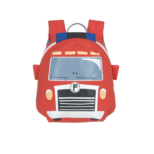 Lässig Rucksack, Tiny Backpack, Feuerwehrauto rot