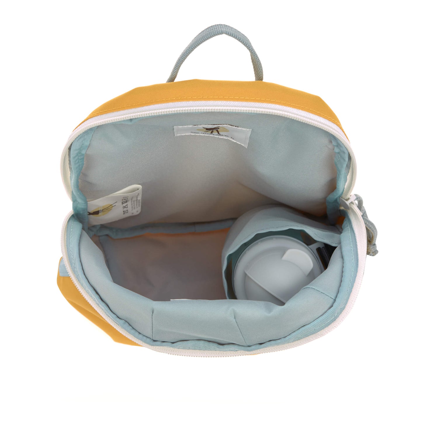 Lässig Rucksack, Tiny Backpack, Löwe gelb, Kindegartenrucksack