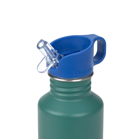 Lässig Edelstahl Trinkflasche 500 ml - Little Gang, Regenbogen, Grün
