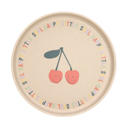 Lässig Kinderteller - Happy Fruits, Kirsche