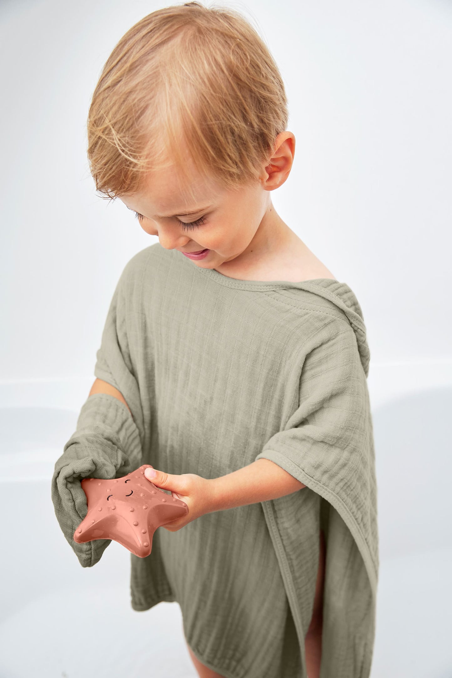 Lässig Badewannenspielzeug Naturkautschuk - Seestern