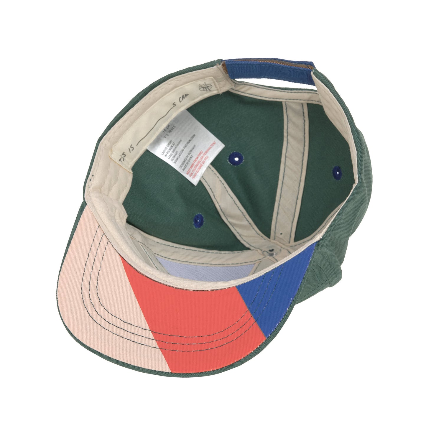 Lässig Kids Skater Cap, Little Gang Smiley, ocean green