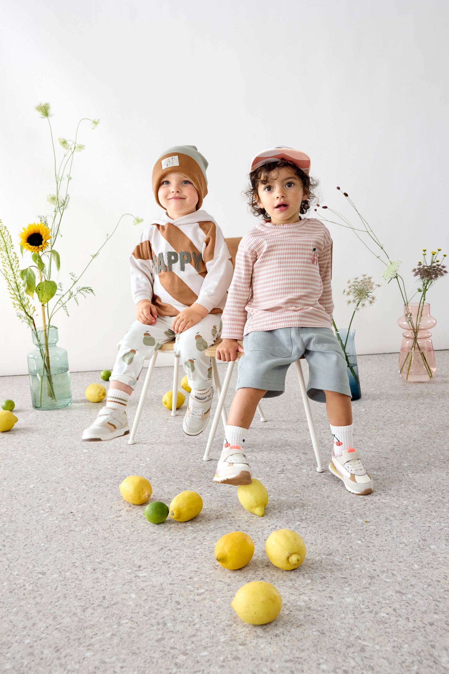 Lässig Kids Skater Cap, Cherry lilac/peach