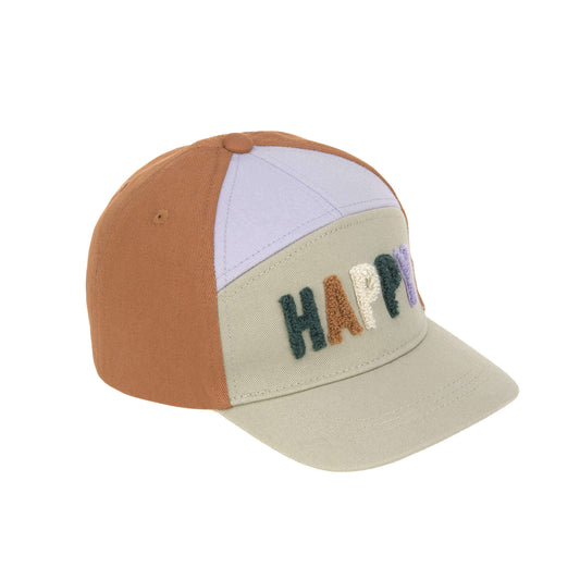 Lässig Kids Basecap, Happy, light khaki/caramel