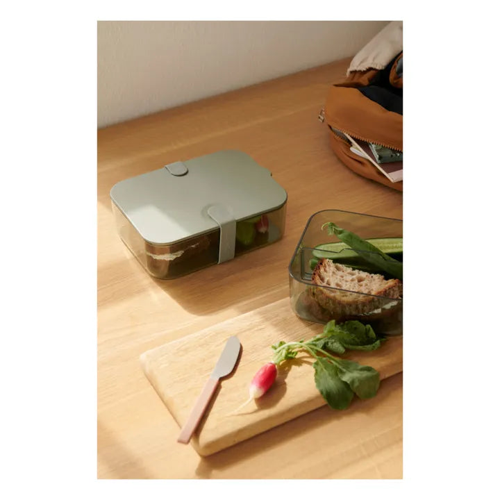 Liewood Carin Lunch Box Small Faune Green, Peppermint