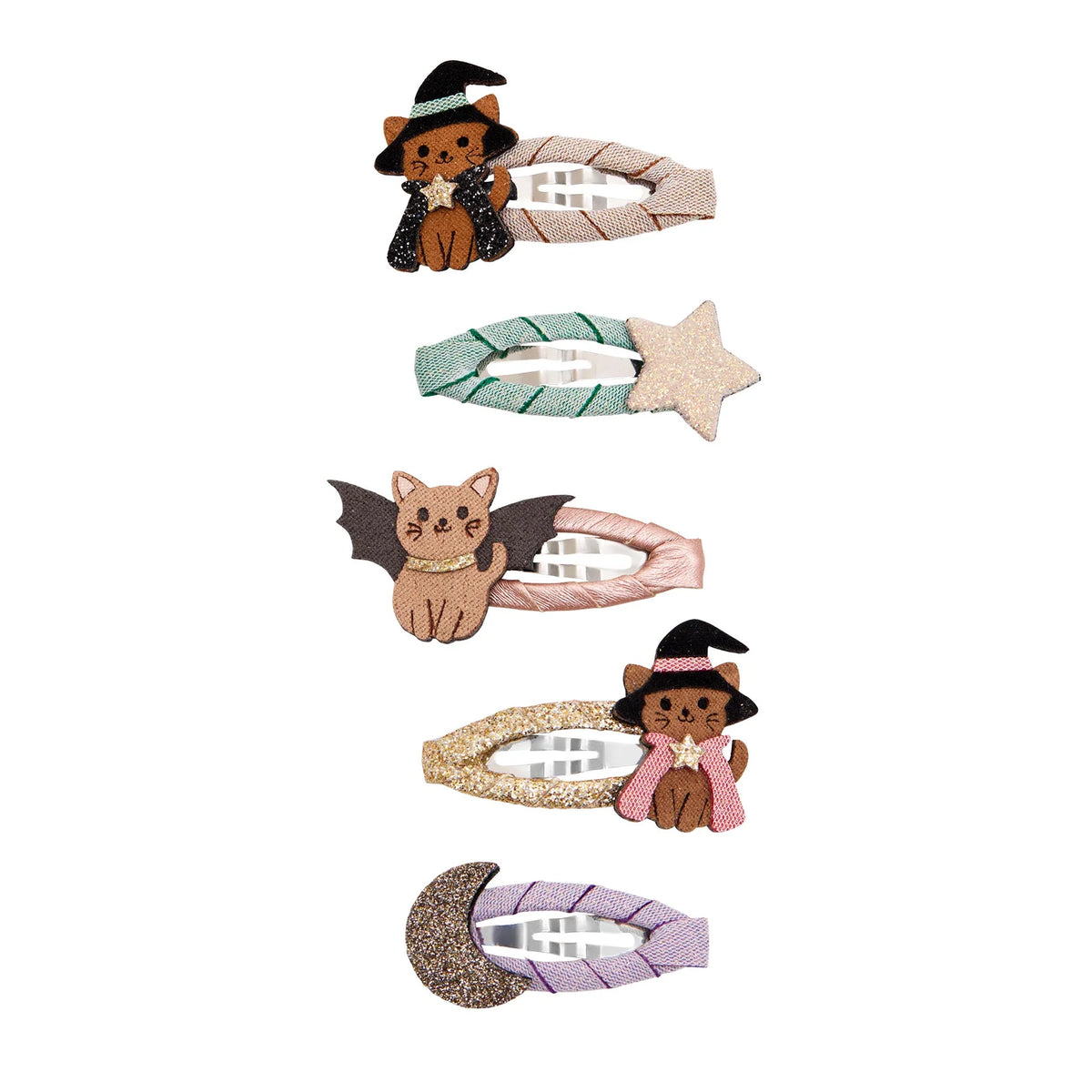Mimi & Lula Halloween Mini Clips, Haarclips, Katzen, 5er Pack