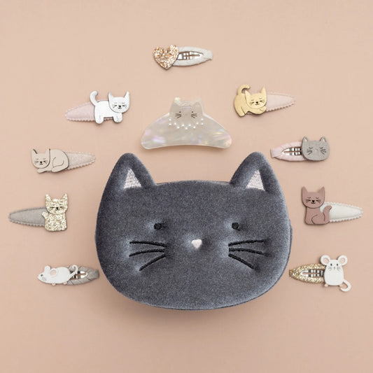 Mimi & Lula Katze Handtasche Juno grau