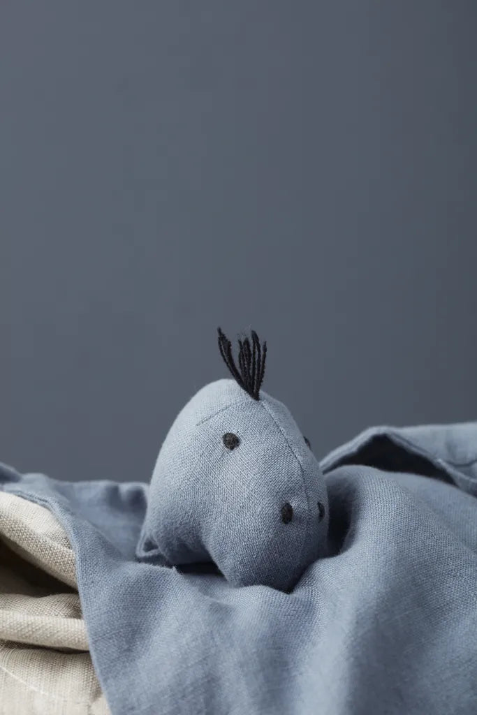 Kid's Concept Schnuffeltuch Dino blau, Hugo