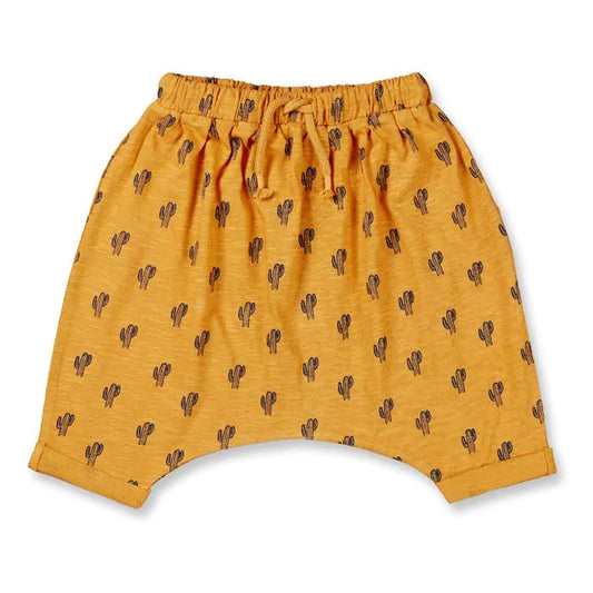 Sense Organics Magesh baby shorts Kaktus curry