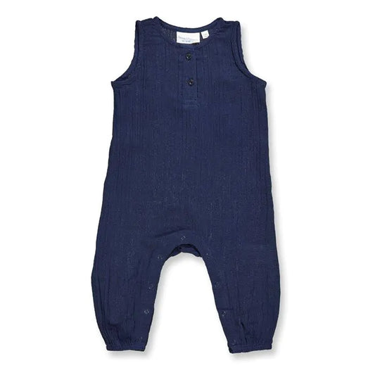 Sense Organics Maris Baby Overall navy