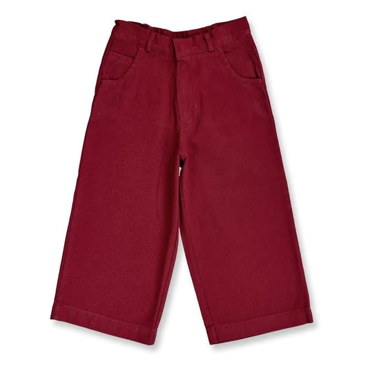 Sense Organics Sana Jeans Culotte tibetan red